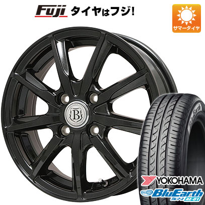 【新品 軽自動車】アトレーワゴン 夏タイヤ ホイール4本セット 165/65R13 ヨコハマ ブルーアース AE-01 ブランドル E05B 13インチ(送料無料)