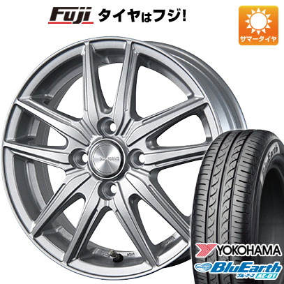 【新品国産4穴100車】 夏タイヤ ホイール4本セット 185/55R15 ヨコハマ ブルーアース AE-01 ブリヂストン エコフォルム SE-20 15インチ(送料無料) サマータイヤ