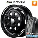 【新品 軽自動車】タフト ソリオ 夏タイヤ ホイール4本セット 165/65R15 ヨコハマ ブルーアース AE-01 MID ガルシア シスコ ブラックムーンエディション 15インチ(送料無料)