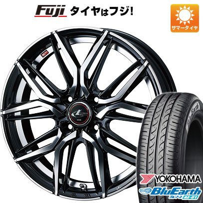 【新品 軽自動車】ハスラー デリカミニ(4WD) 夏タイヤ ホイール4本セット 165/60R15 ヨコハマ ブルーアース AE-01 WEDS ウェッズ レオニス LM 15インチ(送料無料) サマータイヤ