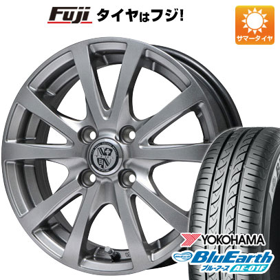 【新品国産4穴100車】 夏タイヤ ホイール4本セット 185/65R14 ヨコハマ ブルーアース AE-01F ビッグウエイ TRG バーン 14インチ(送料無料)