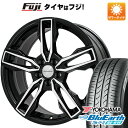 輸入車用 VW（ゴルフ） 夏タイヤ ホイール4本セット 195/65R15 ヨコハマ ブルーアース AE-01F ユーロテック ガヤ エリージ(ブラックポリッシュ) 15インチ(送料無料)