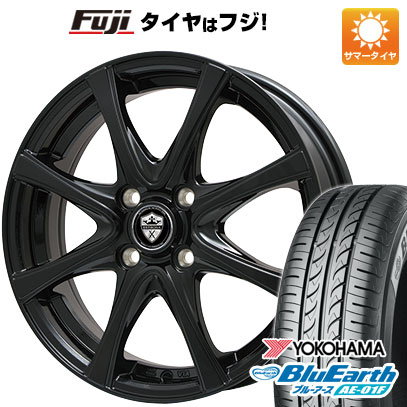  夏タイヤ ホイール4本セット 175/65R15 ヨコハマ ブルーアース AE-01F ブランドル KF25B 15インチ(送料無料)