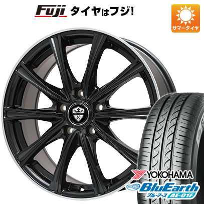 【新品国産5穴114.3車】 夏タイヤ ホイール4本セット 205/55R16 ヨコハマ ブルーアース AE-01F ブランドル ER16B 16インチ(送料無料) サマータイヤ