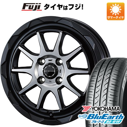 【新品国産4穴100車】 夏タイヤ ホイール4本セット 185/55R16 ヨコハマ ブルーアース AE-01F ウェッズ マッドヴァンス 06 16インチ(送料無料)