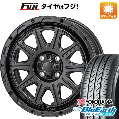 【新品国産4穴100車】 夏タイヤ ホイール4本セット 195/55R16 ヨコハマ ブルーアース AE-01F モンツァ HI-BLOCK レグルス 16インチ(送料無料)