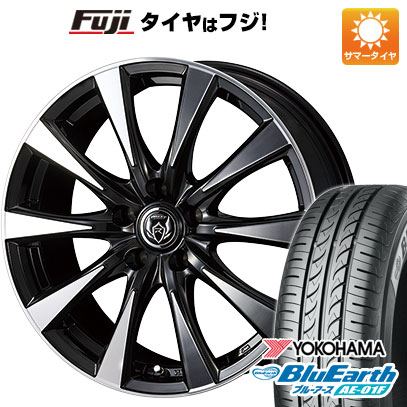  夏タイヤ ホイール4本セット 185/55R16 ヨコハマ ブルーアース AE-01F ウェッズ ライツレー DI 16インチ(送料無料)