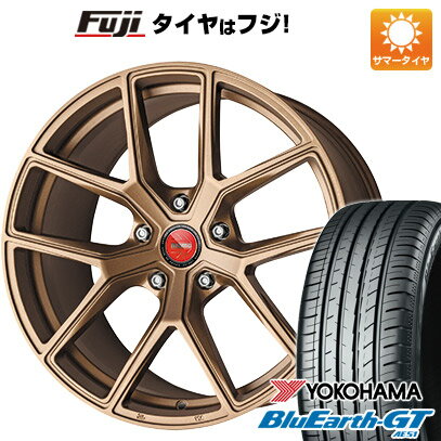 【新品国産5穴114.3車】 夏タイヤ ホイール4本セット 245/40R19 ヨコハマ ブルーアース GT AE51 モモ RF-01 19インチ(送料無料)