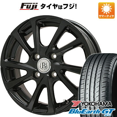 【新品国産4穴100車】 夏タイヤ ホイール4本セット 195/55R16 ヨコハマ ブルーアース GT AE51 ブランドル E04B 16インチ(送料無料)