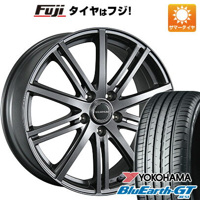 【新品国産5穴114.3車】 夏タイヤ ホイール4本セット 225/50R18 ヨコハマ ブルーアース GT AE51 ブリヂストン バルミナ BR10 18インチ(送料無料)