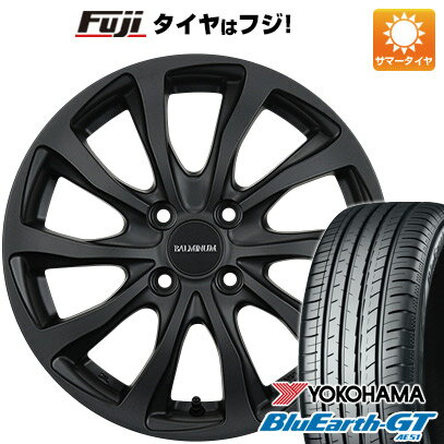 【新品国産4穴100車】 夏タイヤ ホイール4本セット 185/55R16 ヨコハマ ブルーアース GT AE51 ブリヂストン バルミナ TR10 16インチ(送料無料)