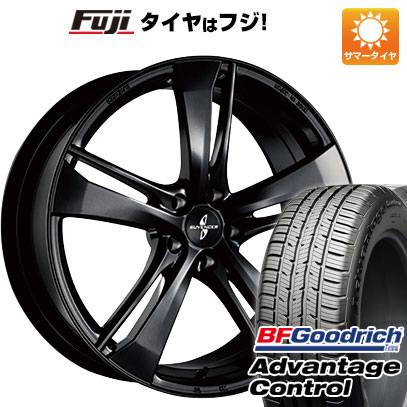 【新品国産5穴114.3車】 夏タイヤ ホイール4本セット 245/45R19 BFグッドリッチ(フジ専売) アドバンテージ コントロール ブリヂストン サヴェンサー AW5s 19インチ(送料無料)