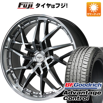 【新品国産5穴114.3車】 夏タイヤ ホイール4本セット 225/65R17 BFグッドリッチ(フ ...