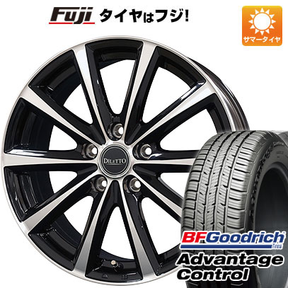 【新品国産5穴114.3車】 夏タイヤ ホイール4本セット 235/55R18 BFグッドリッチ(フジ専売) アドバンテージ コントロール コスミック ディレット M10 ブラックポリッシュ 18インチ(送料無料)