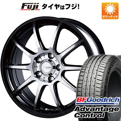  夏タイヤ ホイール4本セット 225/65R17 BFグッドリッチ(フジ専売) アドバンテージ コントロール インターミラノ インフィニティ F10 17インチ(送料無料)