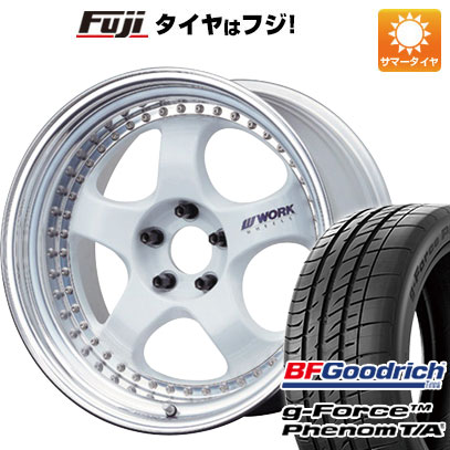  夏タイヤ ホイール4本セット 215/45R18 BFグッドリッチ(フジ専売) g-FORCE フェノム T/A ワーク マイスター S1 3P 18インチ(送料無料)