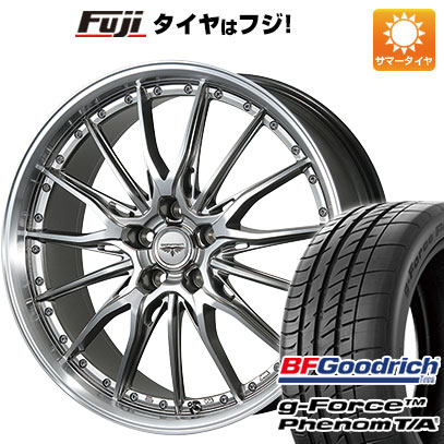 【新品国産5穴114.3車】 夏タイヤ ホイール4本セット 225/45R18 BFグッドリッチ(フジ専売) g-FORCE フェノム T/A トピー ドルフレン ヒューバー 18インチ(送料無料)