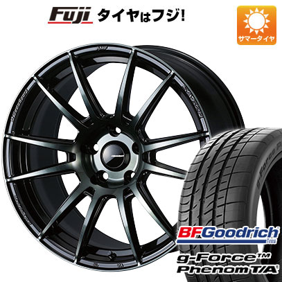  夏タイヤ ホイール4本セット 225/40R18 BFグッドリッチ(フジ専売) g-FORCE フェノム T/A ウェッズ ウェッズスポーツ SA-62R 18インチ(送料無料)