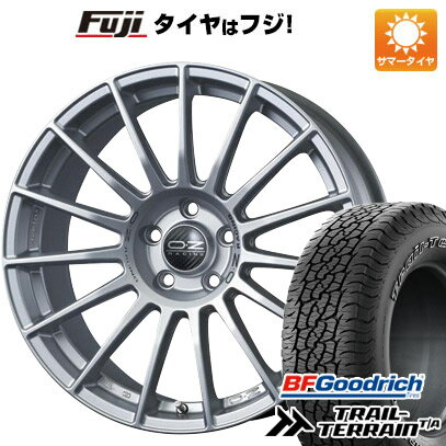 【新品国産車用5穴114.3】 夏タイヤ ホイール4本セット 225/55R18 BFグッドリッチ トレールテレーンT/A ORBL OZ SツーリズモLM 18インチ(送料無料)
