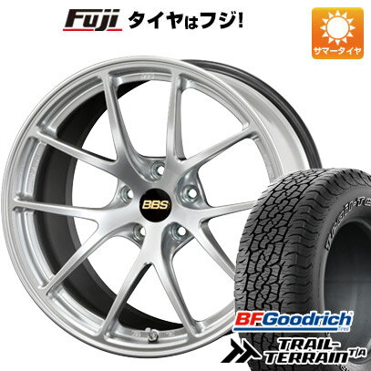 【新品国産5穴114.3車】 夏タイヤ ホイール4本セット 235/60R18 BFグッドリッチ トレールテレーンT/A ORBL BBS JAPAN RI-A 18インチ(送料無料)