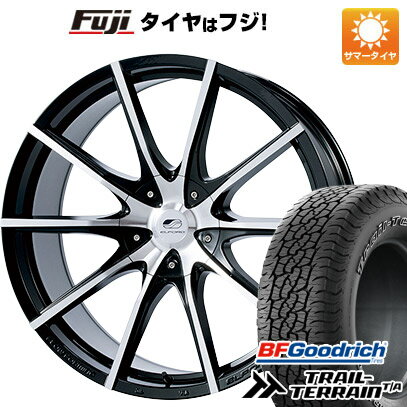 【新品国産車用6穴139.7】 夏タイヤ ホイール4本セット 285/45R22 BFグッドリッチ トレールテレーンT/A..