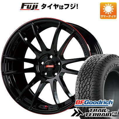 【新品国産5穴114.3車】 夏タイヤ ホイール4本セット 215/60R17 BFグッドリッチ トレールテレーンT/A ORBL レイズ グラムライツ 57エクストリーム REV LIMIT EDITION 17インチ(送料無料)