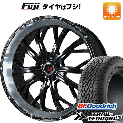 【新品国産5穴114.3車】 夏タイヤ ホイール4本セット 235/60R18 BFグッドリッチ トレールテレーンT/A ORBL レアマイスター LMG ヴァスティア(グロスブラック/リムポリッシュ) 18インチ(送料無料)