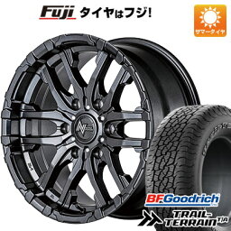 【新品】プラド/ハイラックス 夏タイヤ ホイール4本セット 265/65R17 BFグッドリッチ トレールテレーンT/A ORWL MID ナイトロパワー M26 クロスファング 17インチ(送料無料)