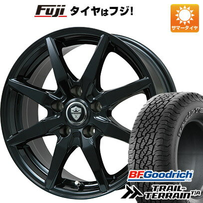 【新品国産5穴114.3車】 夏タイヤ ホイール4本セット 215/60R17 BFグッドリッチ トレールテレーンT/A ORBL ブランドル CJ28B 17インチ(送料無料)