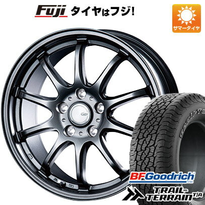 【新品国産5穴114.3車】 夏タイヤ ホイール4本セット 235/60R18 BFグッドリッチ トレールテレーンT/A ORBL インターミラノ クレール ZT10 18インチ(送料無料)