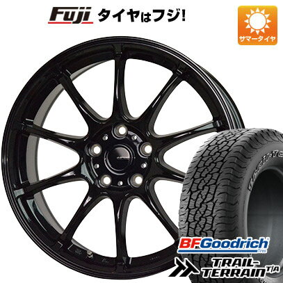 【新品国産5穴100車】 夏タイヤ ホイール4本セット 225/60R17 BFグッドリッチ トレールテレーンT/A ORBL ホットスタッフ ジースピード G-07 17インチ(送料無料)