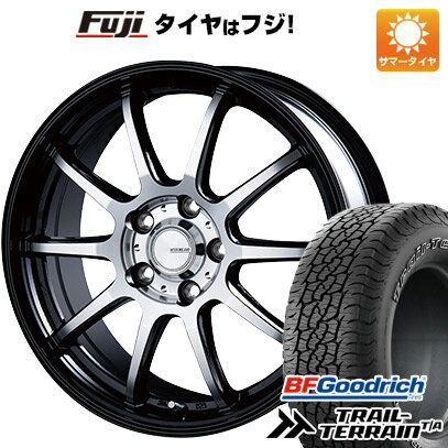 【新品国産5穴100車】 夏タイヤ ホイール4本セット 225/60R17 BFグッドリッチ トレールテレーンT/A ORBL インターミラノ インフィニティ F10 17インチ(送料無料)