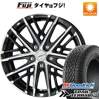 【新品国産車用5穴114.3】 夏タイヤ ホイール4本セット 225/60R18 BFグッドリッチ トレールテレーンT/A ORBL 共豊 スマック グレイヴ 18インチ(送料無料)