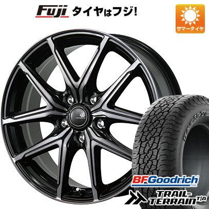 【新品国産5穴114.3車】 夏タイヤ ホイール4本セット 215/60R17 BFグッドリッチ トレールテレーンT/A ORBL トピー セレブロ FT05 17インチ(送料無料)