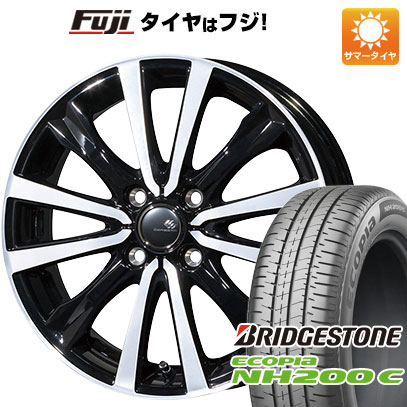 【新品 軽自動車】アトレーワゴン 夏タイヤ ホイール4本セット 165/65R13 ブリヂストン エコピア NH200 C トピー セレブロ WF5 12本スポーク 13インチ(送料無料)