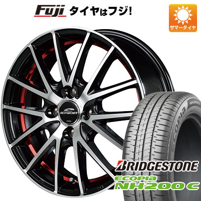 【新品 軽自動車】アトレーワゴン 夏タイヤ ホイール4本セット 165/65R13 ブリヂストン エコピア NH200 C MID シュナイダー RX27 13インチ(送料無料)