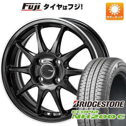 【新品 軽自動車】 夏タイヤ ホイール4本セット 145/80R13 ブリヂストン エコピア NH200 C モンツァ JPスタイル R10 13インチ(送料無料)