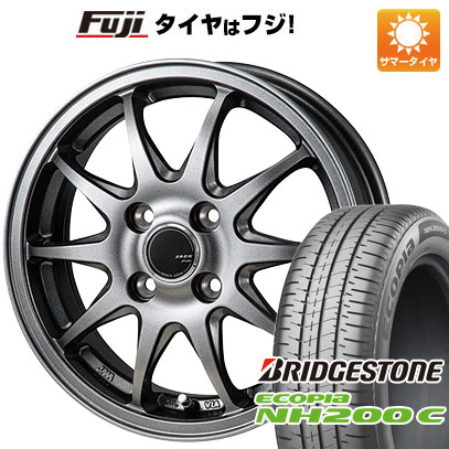 【新品 軽自動車】アトレーワゴン 夏タイヤ ホイール4本セット 165/65R13 ブリヂストン エコピア NH200 C モンツァ ZACK JP-202 13インチ(送料無料)