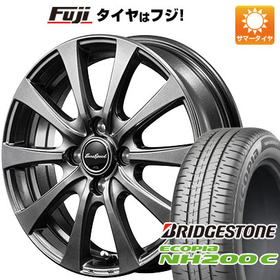 【新品 軽自動車】アトレーワゴン 夏タイヤ ホイール4本セット 165/65R13 ブリヂストン エコピア NH200 C MID ユーロスピード G10(NEW) 13インチ(送料無料)