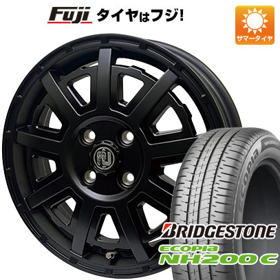 【新品 軽自動車】アトレーワゴン 夏タイヤ ホイール4本セット 165/65R13 ブリヂストン エコピア NH200 C リヴァイ オフロード プラスティックボム 13インチ(送料無料)