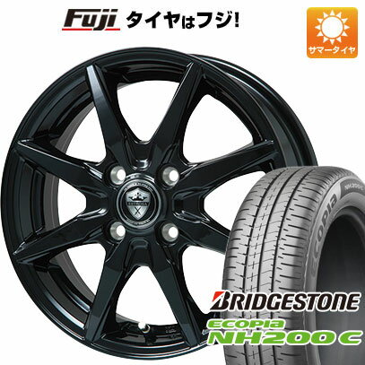 【新品 軽自動車】アトレーワゴン 夏タイヤ ホイール4本セット 165/65R13 ブリヂストン エコピア NH200 C ブランドル CJ28B 13インチ(送料無料)