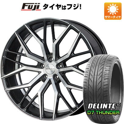 タイヤはフジ 送料無料 ROJAM ロジャム ファスター 7.5J 7.50-19 DELINTE デリンテ D7 サンダー(限定) 215/35R19 19インチ サマータイヤ ホイール4本セット