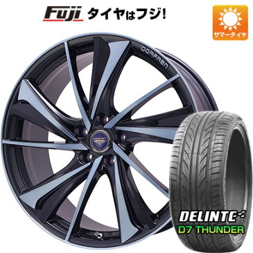 タイヤはフジ 送料無料 TOPY トピー ドルフレン ヴァルネ Limited 8.5J 8.50-20 DELINTE デリンテ D7 サンダー(限定) 245/35R20 20インチ サマータイヤ ホイール4本セット