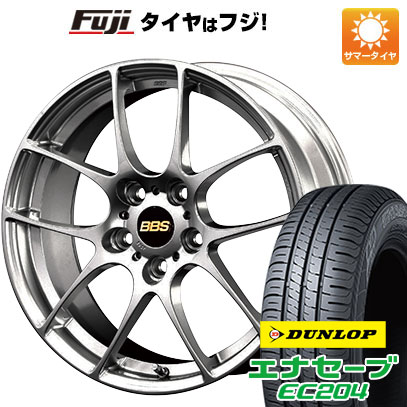 【新品国産5穴114.3車】 夏タイヤ ホイール4本セット 225/45R18 ダンロップ エナセーブ EC204 BBS JAPAN RF 18インチ(送料無料) サマータイヤ