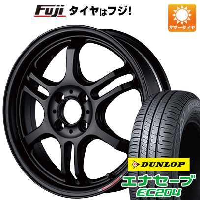 【新品国産4穴100車】 夏タイヤ ホイール4本セット 185/55R15 ダンロップ エナセーブ EC204 ブリヂストン ポテンザ RW006 15インチ(送料無料)