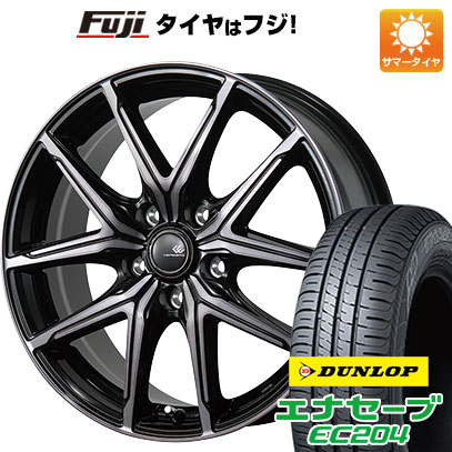 【新品国産5穴114.3車】 夏タイヤ ホイール4本セット 205/65R15 ダンロップ エナセーブ EC204 トピー セレブロ FT05 15インチ(送料無料)