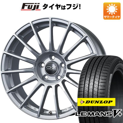 【新品国産5穴114.3車】 夏タイヤ ホイール4本セット 225/45R18 ダンロップ ルマン V+(ファイブプラス) OZ SツーリズモLM 18インチ(送料無料) サマータイヤ