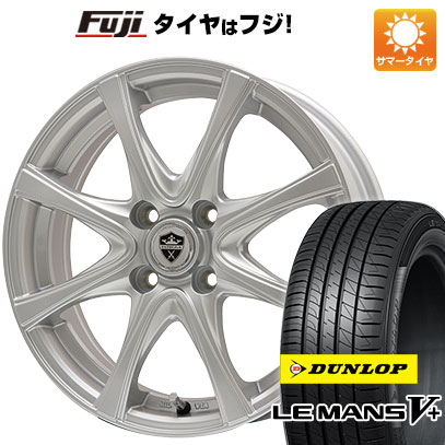 【新品 軽自動車】ソリオ ハスラー 夏タイヤ ホイール4本セット 165/70R14 ダンロップ ルマン V+(ファイブプラス) エルベ エステローザ FSV 14インチ(送料無料)