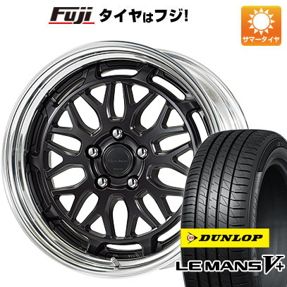 【新品国産5穴114.3車】 夏タイヤ ホイール4本セット 215/45R18 ダンロップ ルマン V+(ファイブプラス) ワーク シーカー MX 18インチ(送料無料)