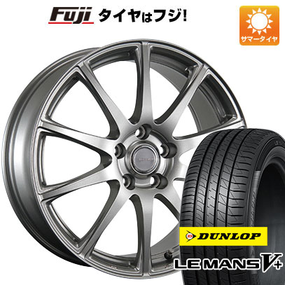 【新品国産5穴114.3車】 夏タイヤ ホイール4本セット 215/40R18 ダンロップ ルマン V+(ファイブプラス) ブリヂストン エコフォルム SE-23 18インチ(送料無料) サマータイヤ